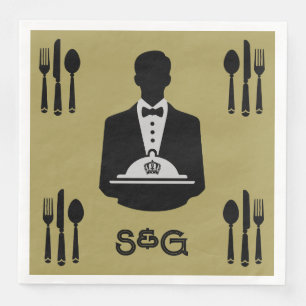 Elegant Royal Themed Luxury Napkin