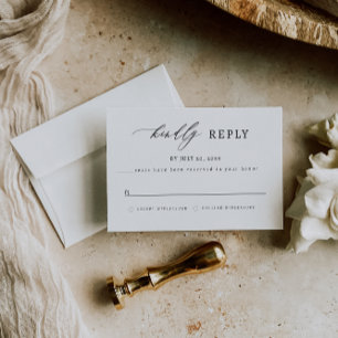 Elegant RSVP - Austin Card