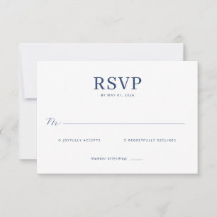 Elegant RSVP Card Design