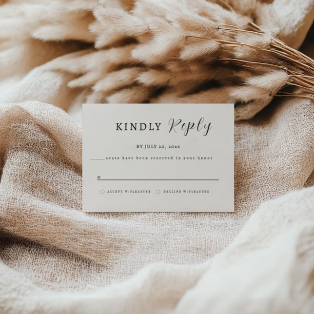 Elegant RSVP Card - NYC (Creator Uploaded)