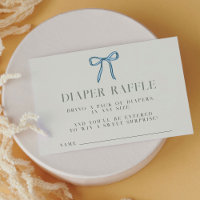 Elegant Rubber Ducky Diaper Raffle Baby Shower