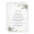 Elegant Rustic All-In-One Gold Greenery Wedding