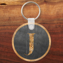 Elegant Rustic Gold & Grey Personalised Monogram