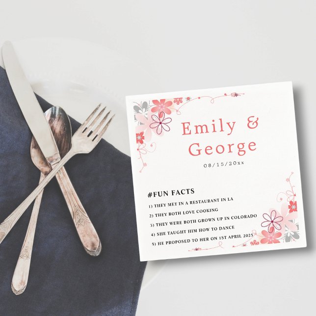 Elegant Rustic Pink Roses Summer Floral Wedding Napkin (Creator Uploaded)