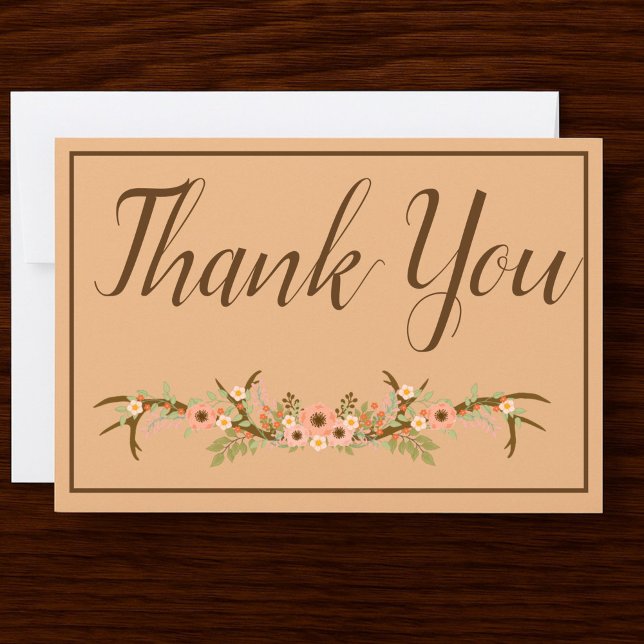 Elegant Rustic Thank You (Creator Uploaded)