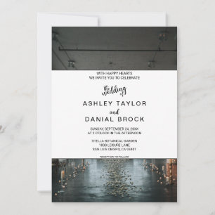 Elegant rustic wedding theme fall floral Wedding I Invitation