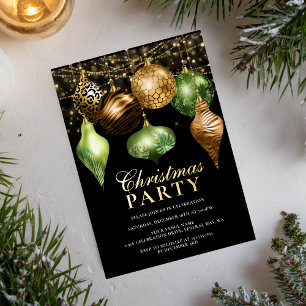 Elegant Safari Gold Ornament Christmas Party