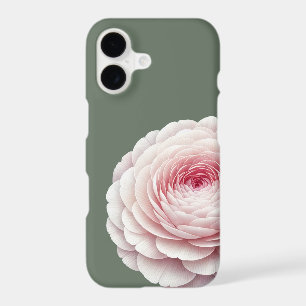Elegant Sage Green Blush Floral