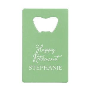 Elegant Sage Green Happy Retirement Party