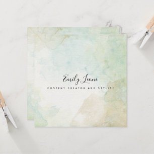Elegant Sage Green Watercolor Invitation