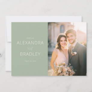 Elegant Sage Wedding Invitations