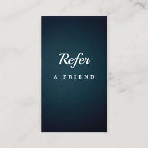 Elegant Salon & Spa Referral Card