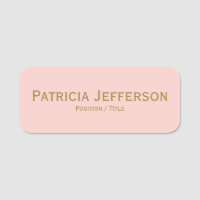 Elegant Salt Light Pink Gold Professional