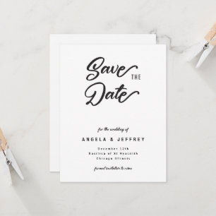 Elegant Save the Date Announcement Template