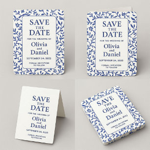 Elegant Save The Date   Custom Wedding Cards