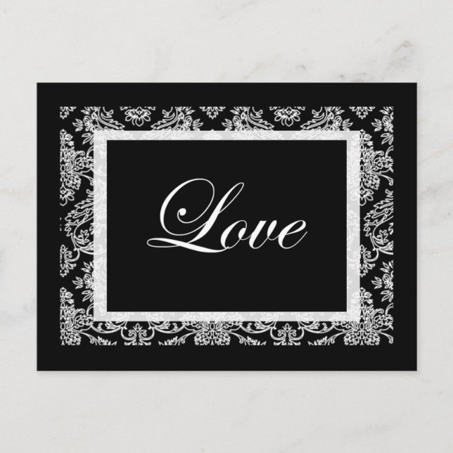 Elegant Save The Dates Card (Front)