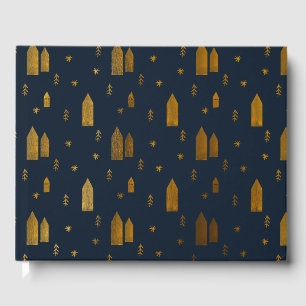 Elegant Scandinavian Christmas   Guest Book