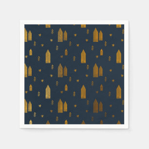 Elegant Scandinavian Christmas Napkin