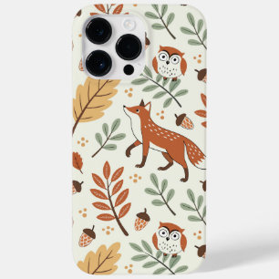 Elegant Scandinavian Fall Pattern Case-Mate iPhone 14 Pro Max Case