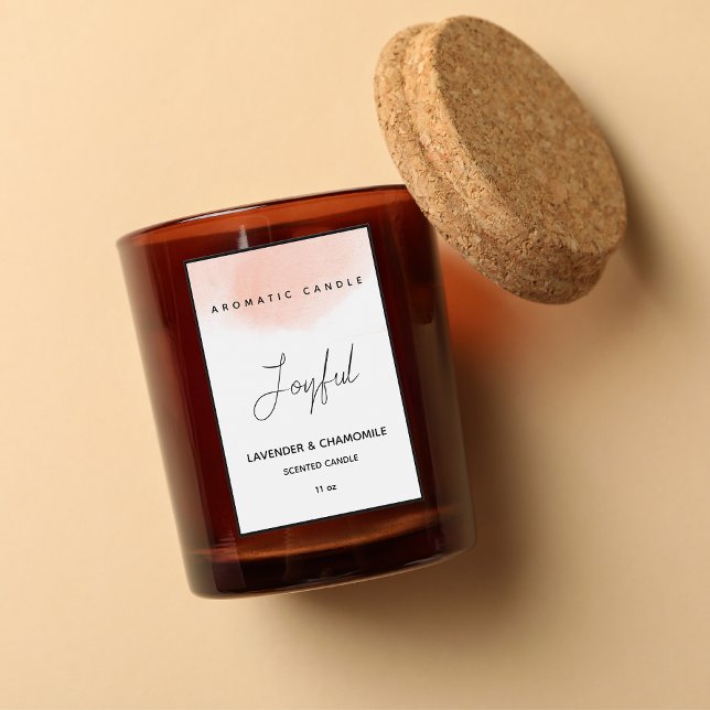 Elegant Scented Candle Label (Creator Uploaded)