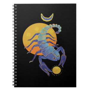 elegant scorpion notebook
