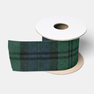 Elegant Scottish Tartan Plaid Christmas Satin Ribbon