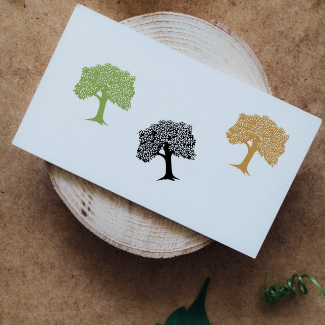 Elegant Scrapbook Tree Rubber Stamp (Creator Uploaded)