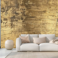 Elegant Scratched Gold Matte