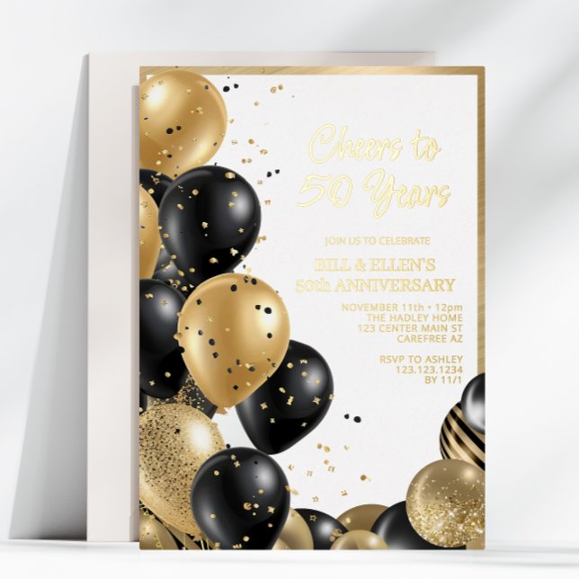 Elegant Script 50th Wedding Anniversary (Creator Uploaded)