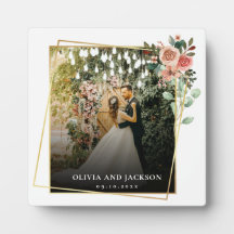 Elegant Script Black and White Wedding 