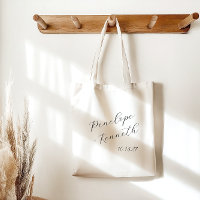 Elegant Script Calligraphy Minimal Wedding Custom