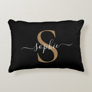 Elegant Script Custom Name Personalised Gift Decorative Cushion
