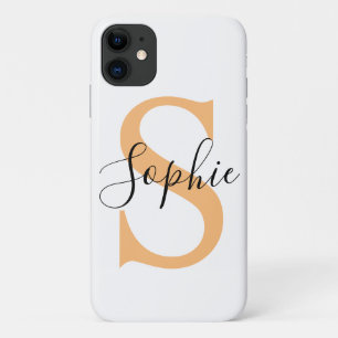 Elegant Script Custom Name Personalized Gift iPhone 11 Case