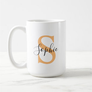 Elegant Script Custom Name Personalized Gift Coffee Mug