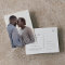 Elegant Script Dark Photo Template Save the Date