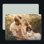 Elegant Script Easter Blessings Photo Holiday Card<br><div class="desc">An elegant hand-drawn script font saying ‘Easter Blessings’, with editable text underneath. Just swap in your own photo and change the name(s)/year. A slight gradient has been added between the photo layer and text layer to improve legibility. If your photo works without it, just go into the 'customise' view and...</div>