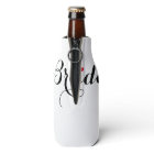 Elegant Script Heart Bride Can Cooler Cover Coozie