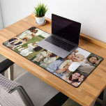 Elegant Script Mum Photo Grid Layout Personalised Desk Mat<br><div class="desc">Celebrate the wonderful mums in your life this Mother's Day with our elegant Mum script custom multiple photo collage desk mat. Give her the gift of cherished memories and a stylish addition to her workspace. Our desk mat is not only practical but also customisable, featuring a beautiful Mum script design...</div>