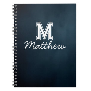 Elegant Script Name Notebook