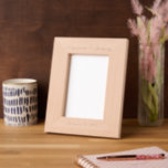 Elegant Script Names and Date Wedding Photo Etched Frames<br><div class="desc">Display your favourite wedding photo with this simple,  elegant frame. Customise with the names of the couple above the photo in classic script font and the wedding date below.</div>