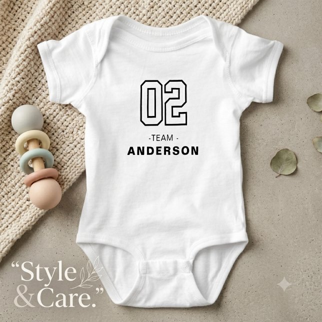 Elegant Script Personalised Baby Bodysuit Customs (Elegant Script Personalized Baby Bodysuit Customs)