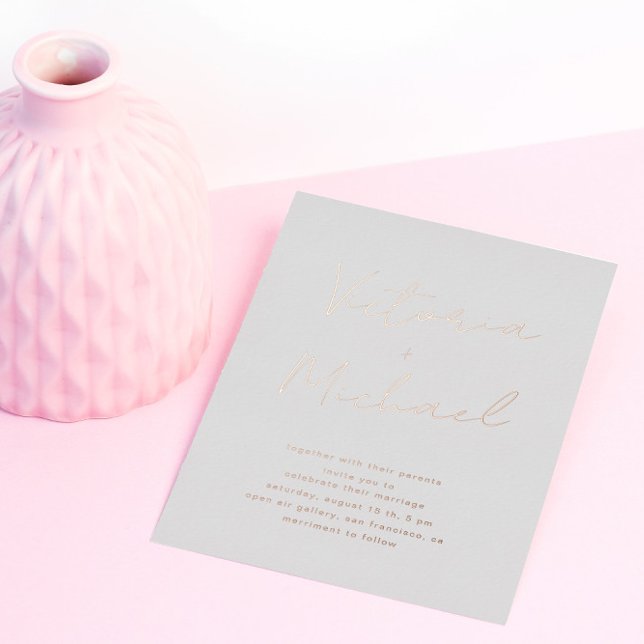 Elegant Script Typography Foil Wedding (Creator Uploaded)