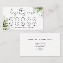 Elegant Script Watercolor Greenery Floral
