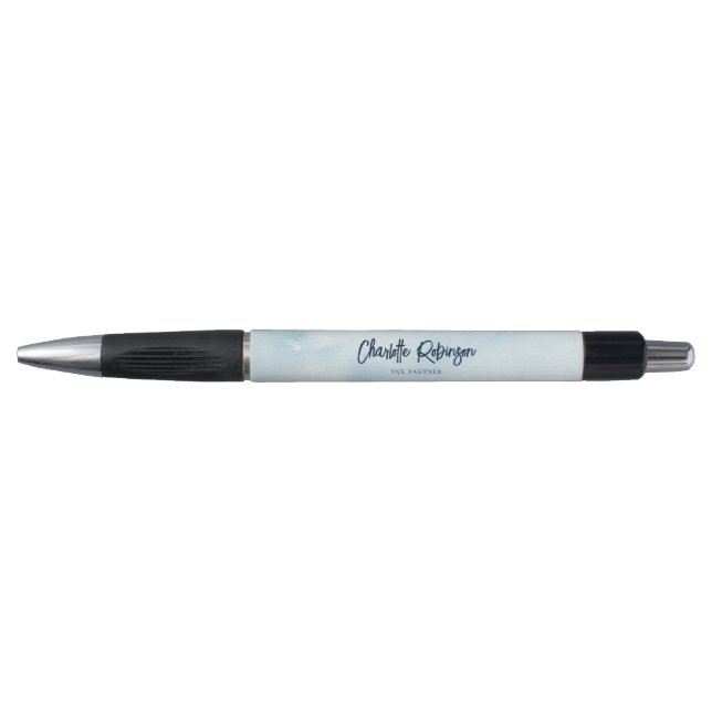 Elegant Script Watercolor Personalised (Front)