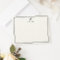 Elegant Script Wedding Monogram Stationery Cards