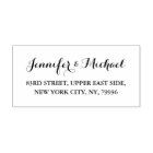 Elegant Script Weddings Engagement Return Address