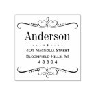 Elegant Scroll Frame Return Address