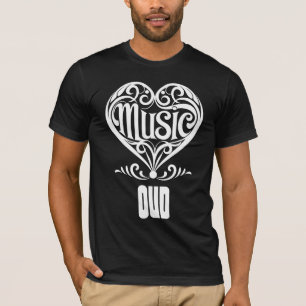 Elegant Scrolled Heart for Oud Lovers T-Shirt