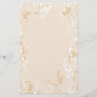 Elegant Scrolls Stationery