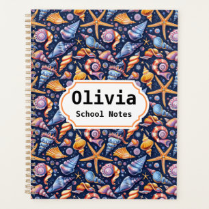 Elegant Sea  Back to School Planner